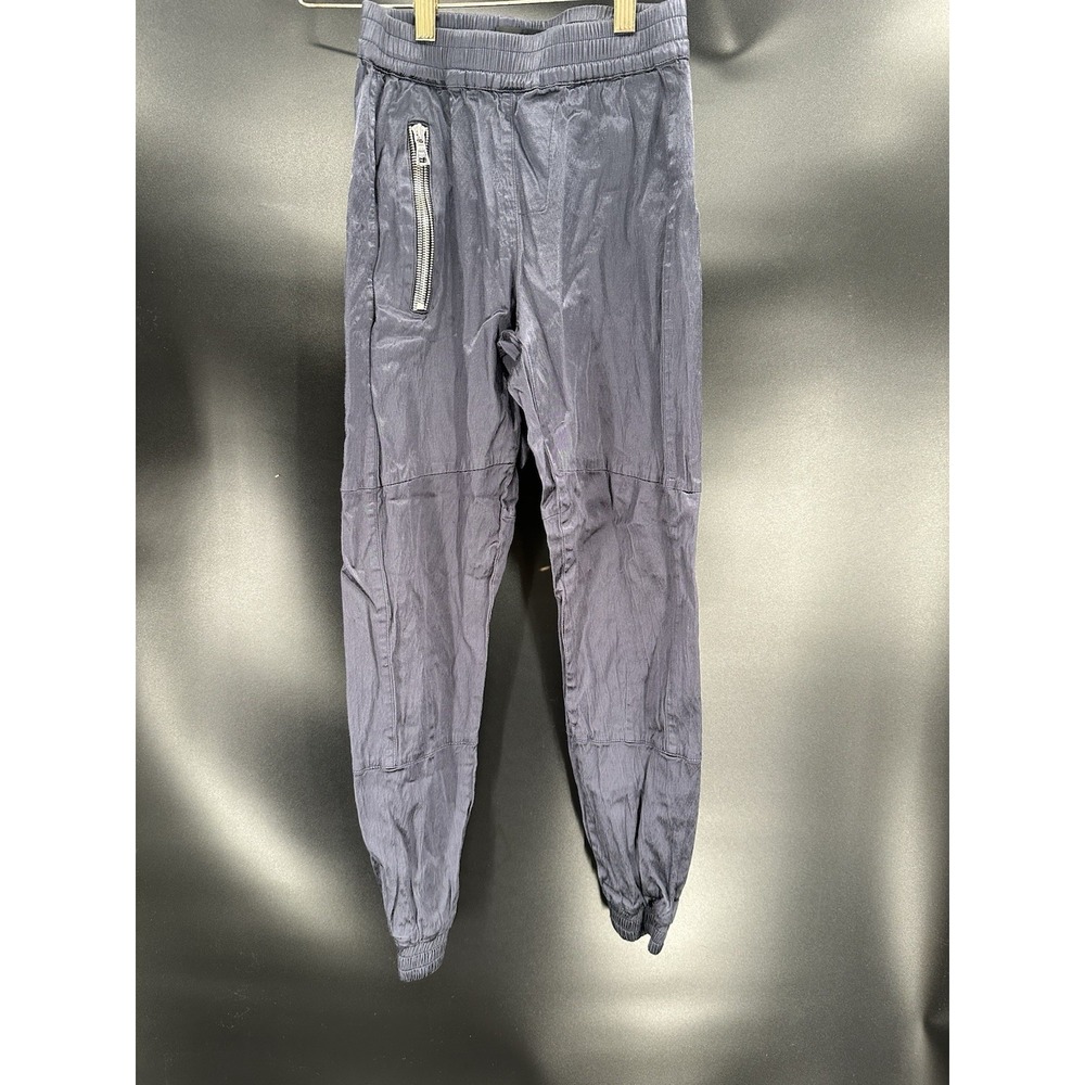 Road To Awe R+A Design Avant Garde Black Skinny Zip Pants Size XS‎